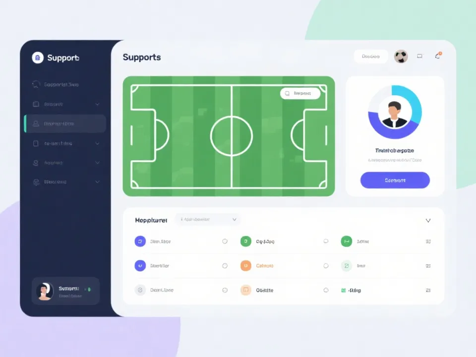 客服支援與賽事工具示意圖